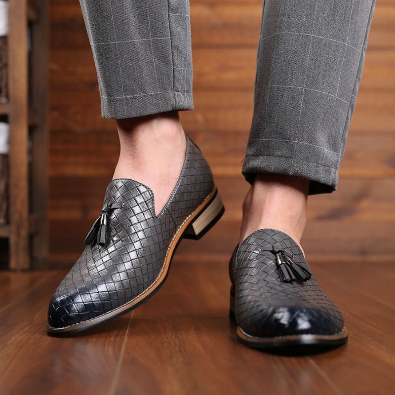 Alessandro Classic Woven Loafers