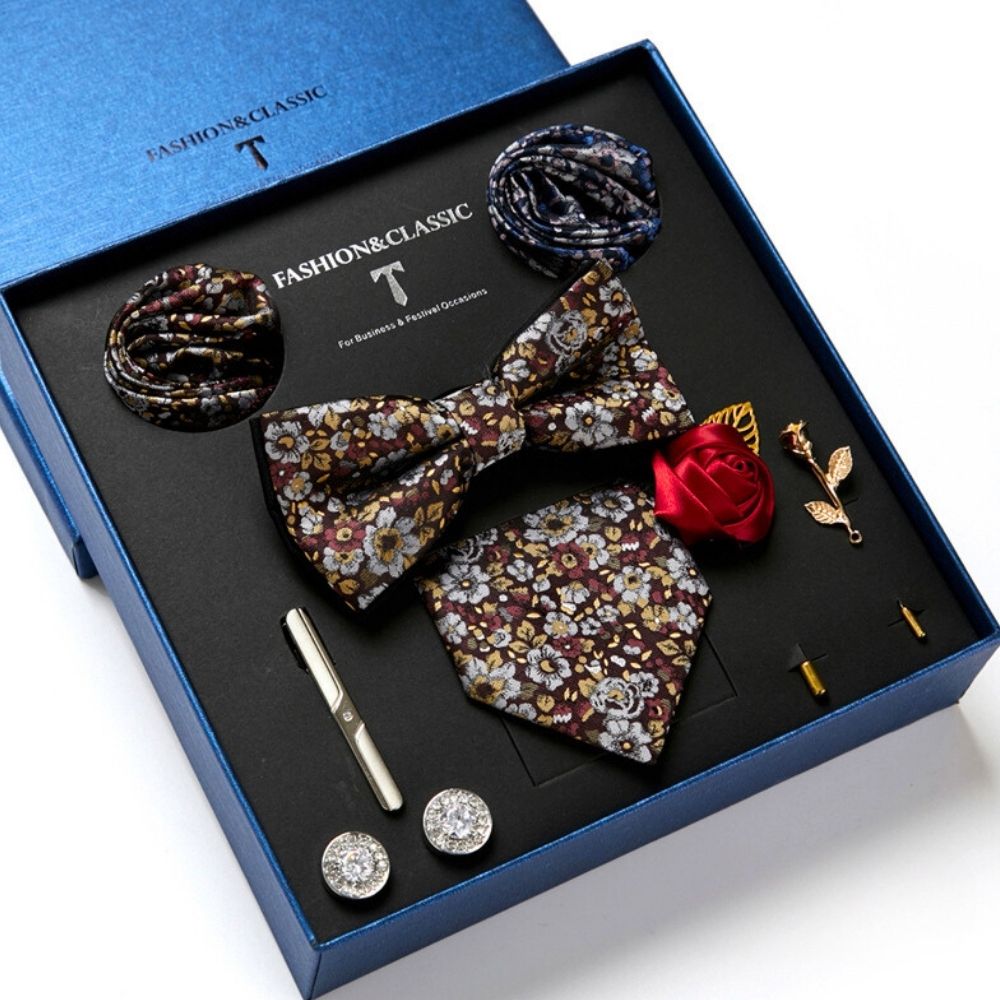 8 Piece Tie Men's Gift Set