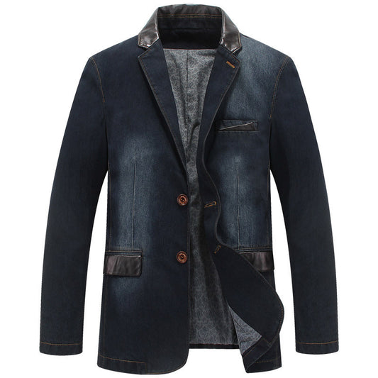 Small Suit Casual Denim Suit Trendy Men's Singles West