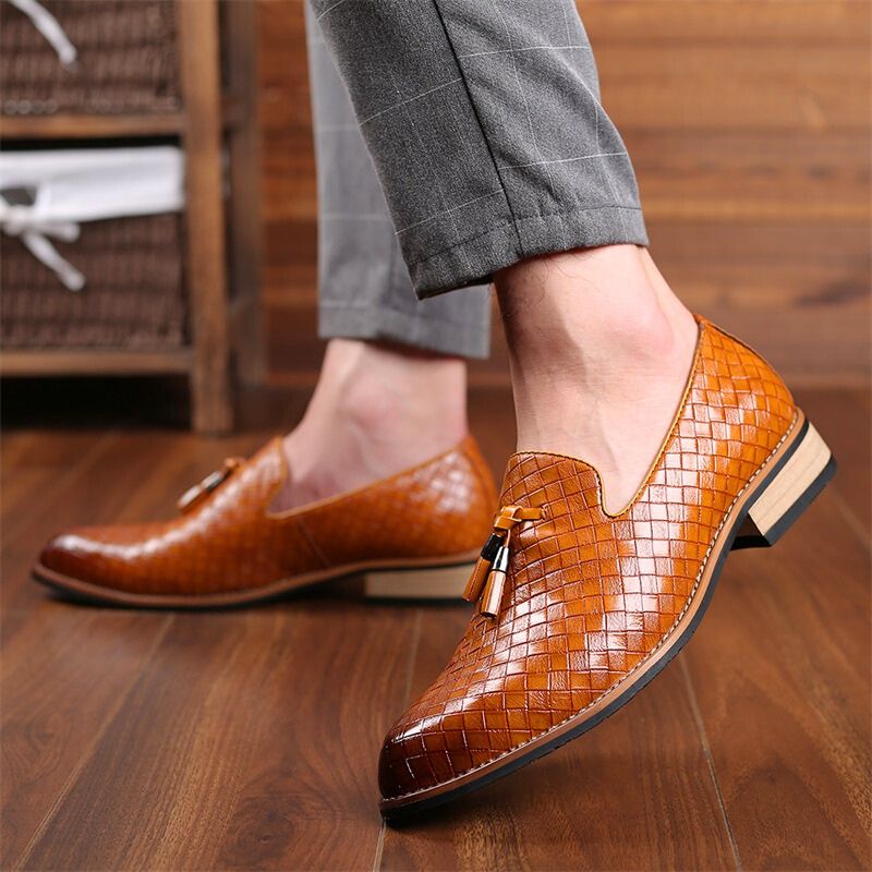 Alessandro Classic Woven Loafers