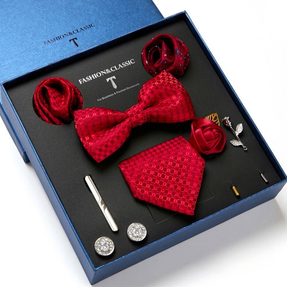 8 Piece Tie Men's Gift Set