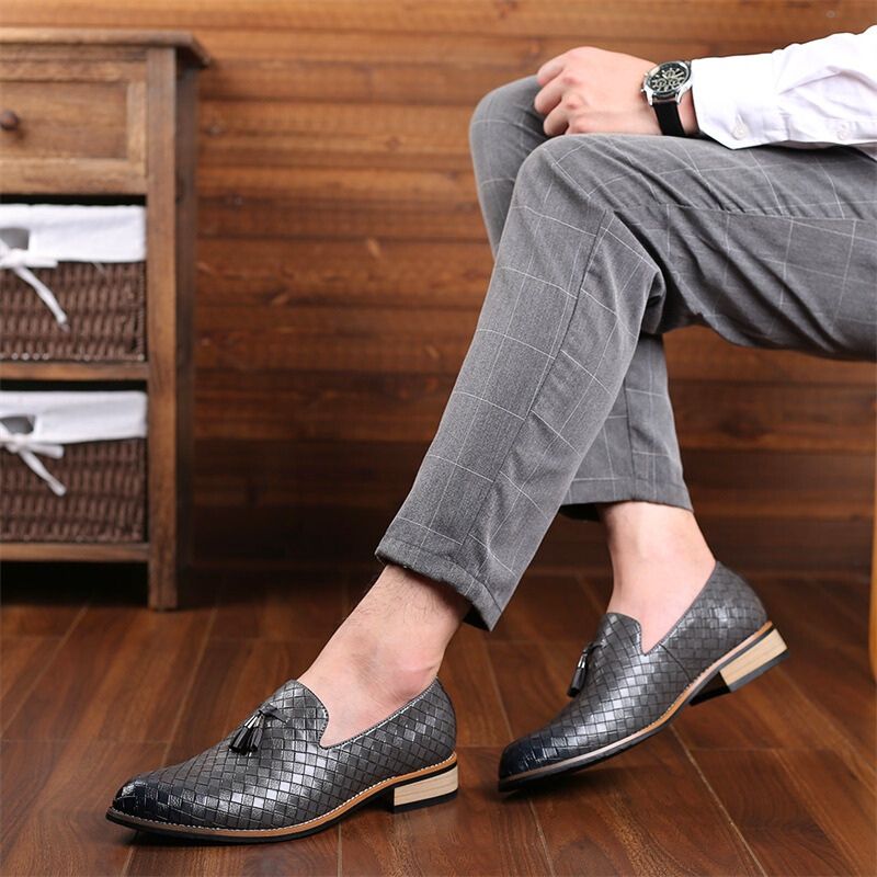 Alessandro Classic Woven Loafers