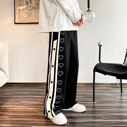 Ayle Striped Loose Sweatpants