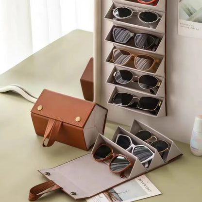 Premium Sunglasses Leather Storage