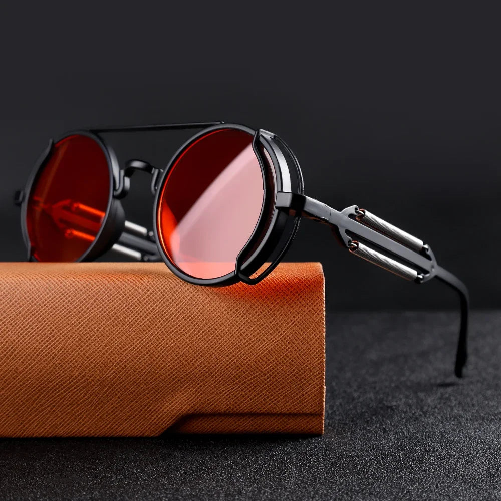 Vintage Round Frame Sunglasses