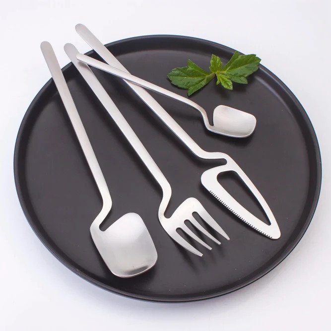 EliteServe™ Modern Cutlery Set