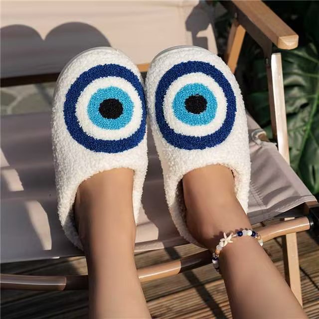 Evil Eye Comfort Slippers