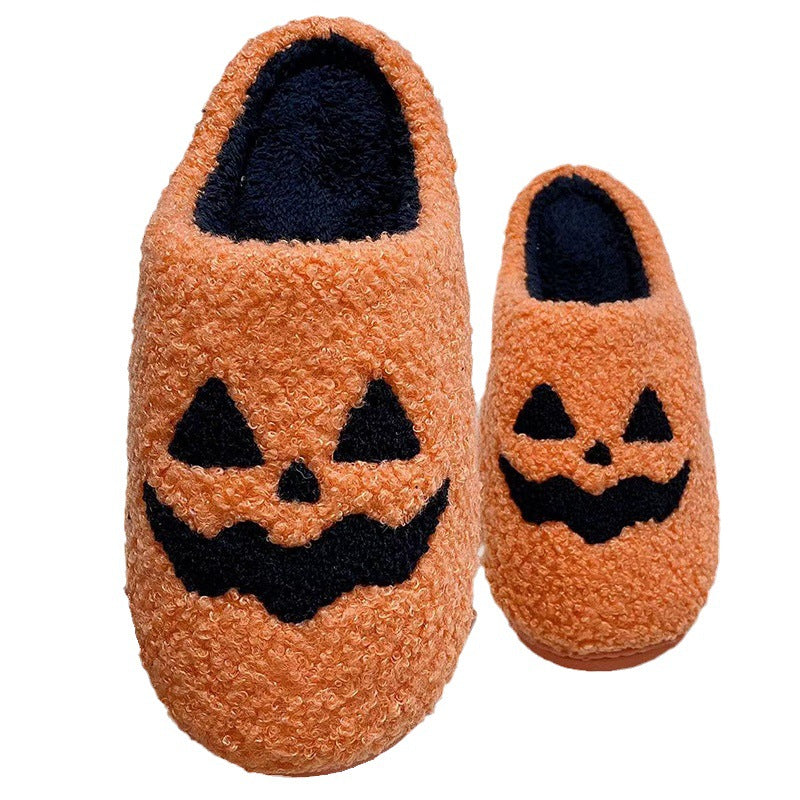 Halloween Pumpkin Slippers