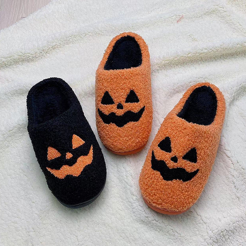 Halloween Pumpkin Slippers